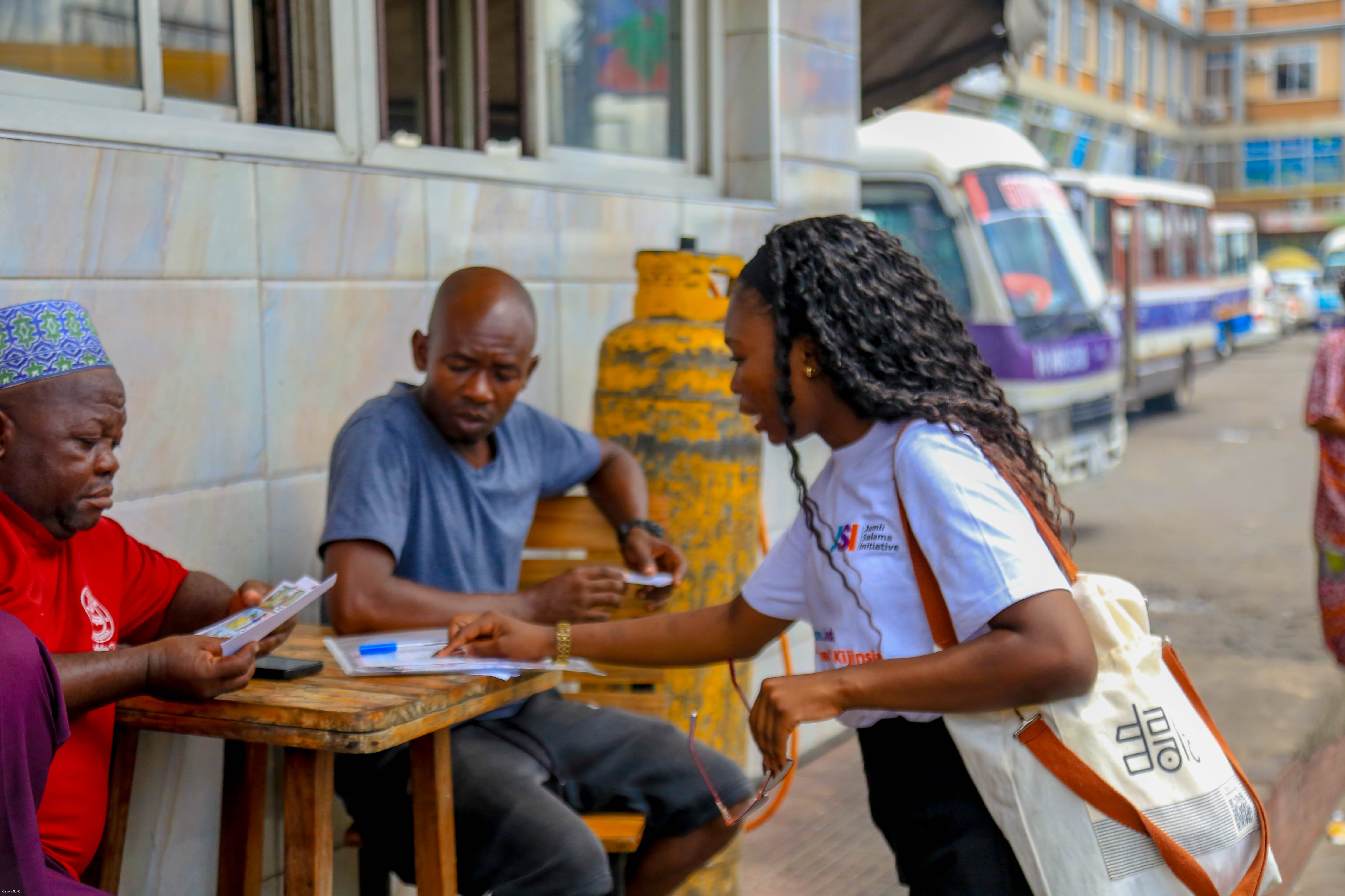 OVAH team during community engagement session